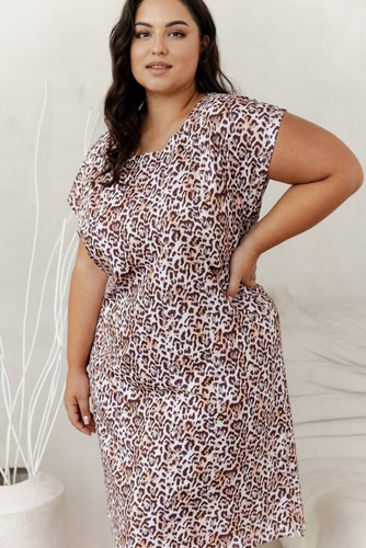 3361 Esti Дамска риза Taro - леопардов принт