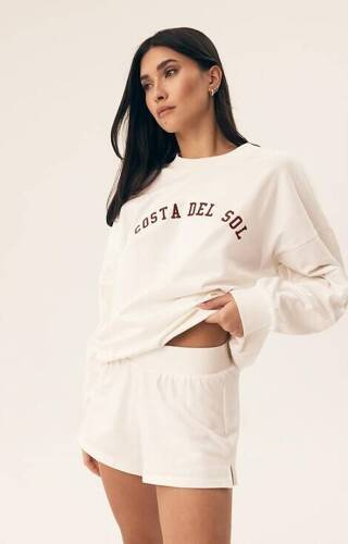 42678 Дамска пижама Nimes Henderson - кремава