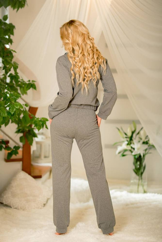 Спортни панталони Fogo Kalimo - сиви