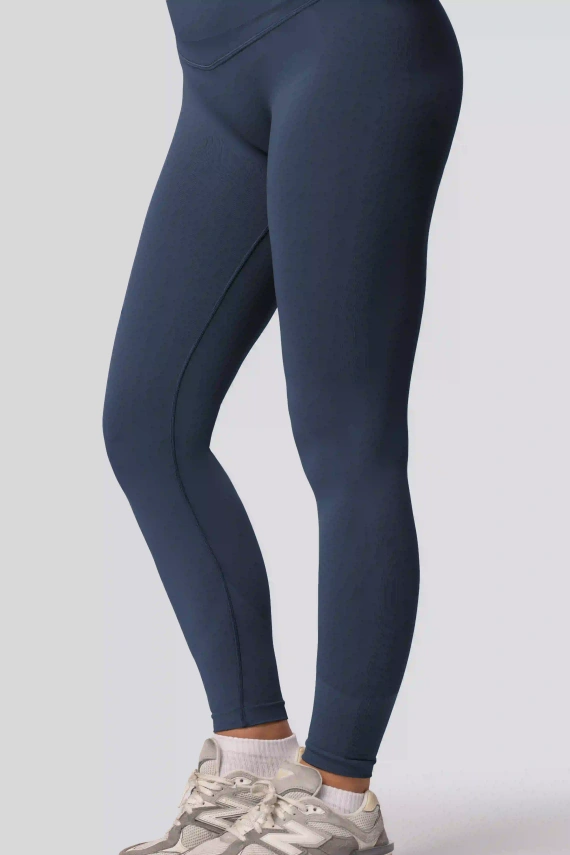 Клин push-up Spaio PRO висок талия плътен моделиращ navy blue