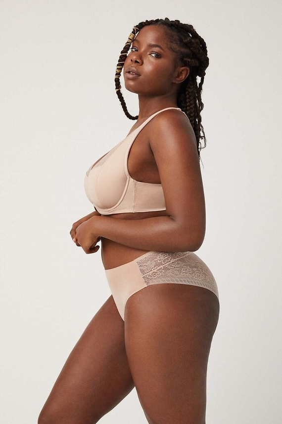 19671 Ysabel Mora бежови бикини - дантелени, женствени, удобни