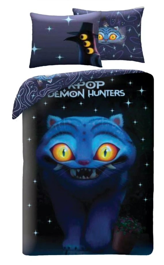Спален комплект K-POP Demon Hunters 140x200 микрофибър 80 г/м² + 70x90