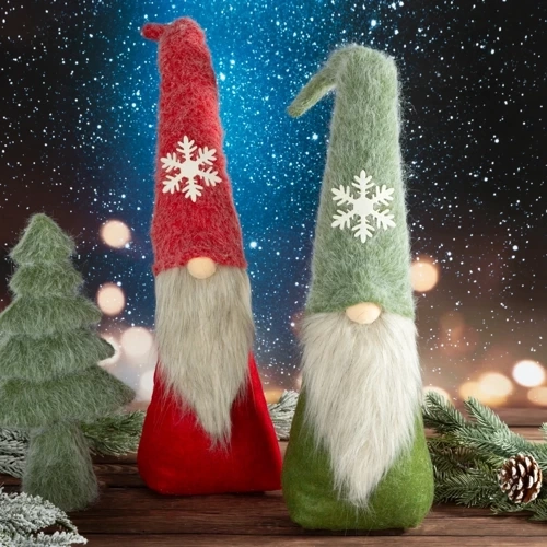 120 B Джудже декоративна коледна фигура Европердета зелено