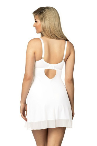 107 Нощна риза Lupoline бяла