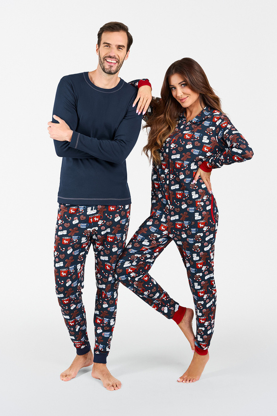 Makala Дамски гащеризон Италианска мода - принт