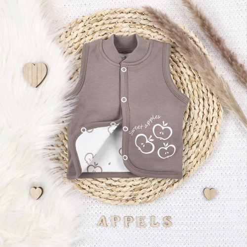 ABN-5306/CZE Елек от органичен памук Happy Apples Nini