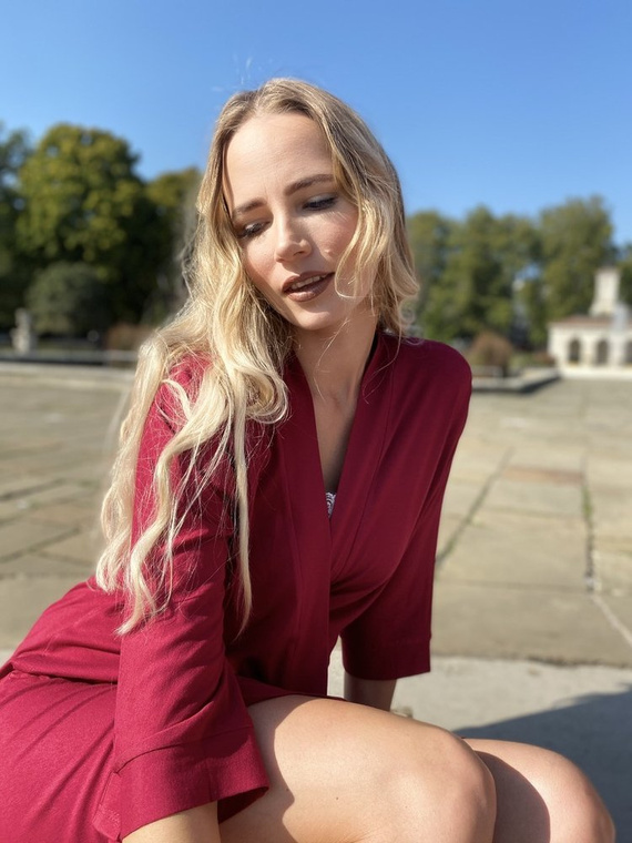 871 Visa Дамски халат Forex - бордо