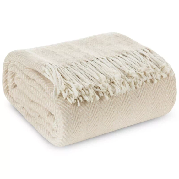 Каре 7 Кувертюра с ресни еврозавеси бежово