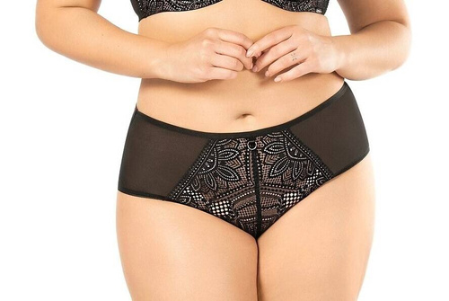 Desire Дамски къси панталони Nipplex черно бежово