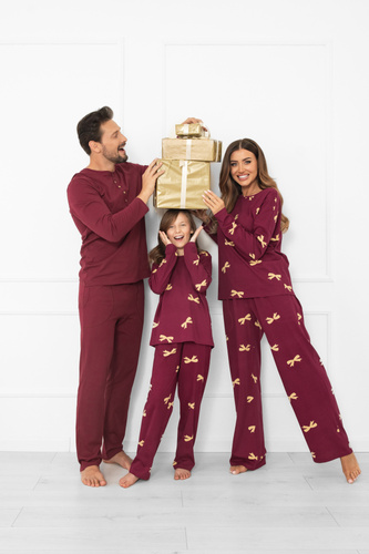 Kwadro Дамска пижама Италианска мода - памук, дълъг ръкав и панталон