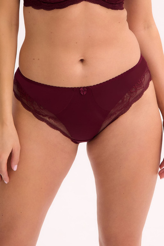 GFP 931 Дамски бикини Veronika Gaia Chianti - бордо, класически с дантела