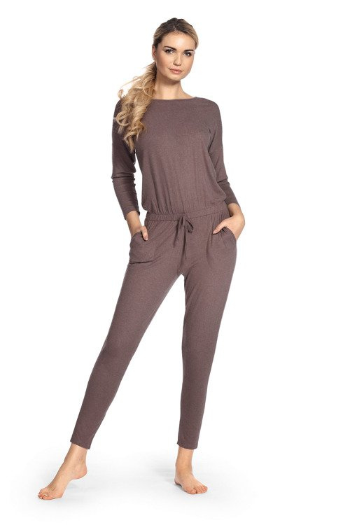 305 Дамски пижамен костюм Paula - Mocca