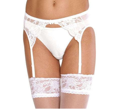 136 Forex колан за жартиери - бял