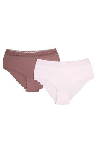 42826 Дамски слипове Polly 2 2 бр Henderson - карамелено-светло розово