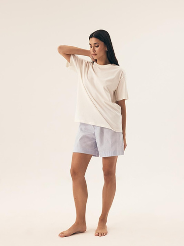 42783 Дамска пижама Nanda Henderson - кремава