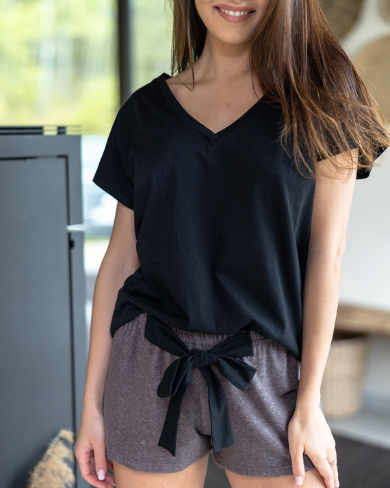 Sensis Susan Brown Дамска пижама - кафява