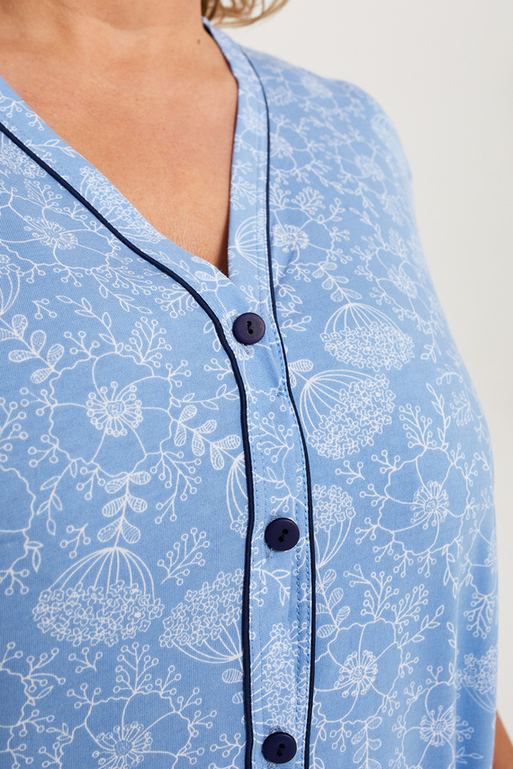 Jomala Дамска пижама 3/4 ръкав, 3/4 панталон Италианска мода