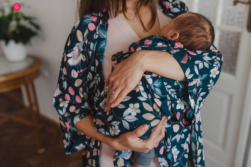 Forest Szlafrok bambusowy Milk&Love 