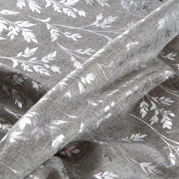 Листа за покривка Симона с щампа лъскава европерде, сребристо