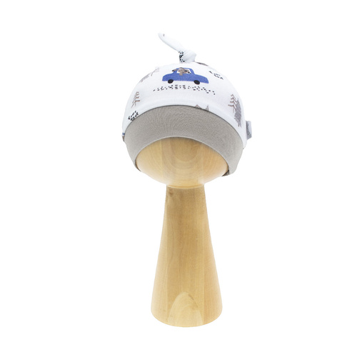 214055 Муки Бебешка шапка с възел Никол