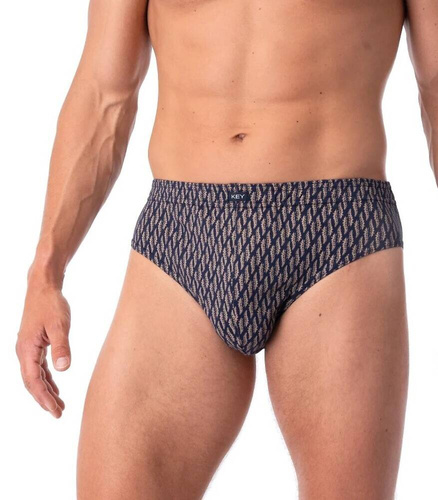 MPC 821 A'2 Мъжки слипове 2 бр. Ключ - кафяво-тъмносин