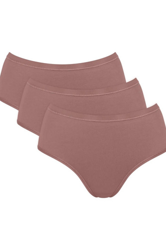 Go Daily Cotton Highwaist Дамски бикини Sloggi - какао