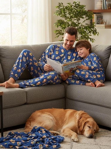 196/319 Мъжки гащеризон Capybara 2 Cornette - памук, деним, със забавен принт