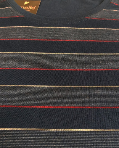 138/56 Cornette Различни мъжки пижами | Памук, райе, дълъг ръкав, кутия