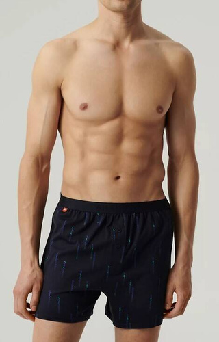 2MBX-074 Мъжки боксерки Atlantic - тъмносини