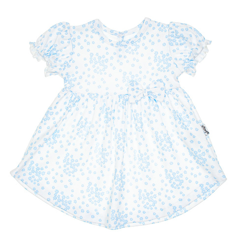 213167 Рокля с къс ръкав "Нели" Никол - синя