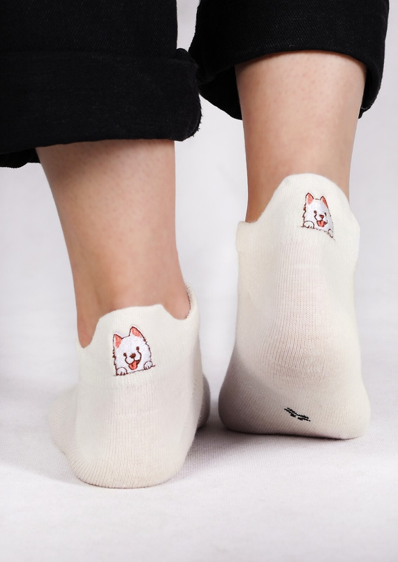 SKS-0033 A200 Дамски чорапи Кучета YO! смесете