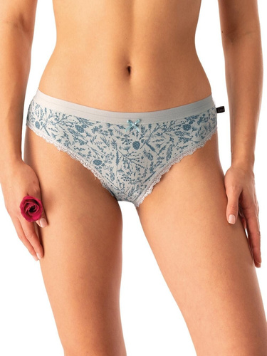 Дамски слипове LPR 830 Key, ментово зелени - памук, 2 броя в кутия, удобни и класически