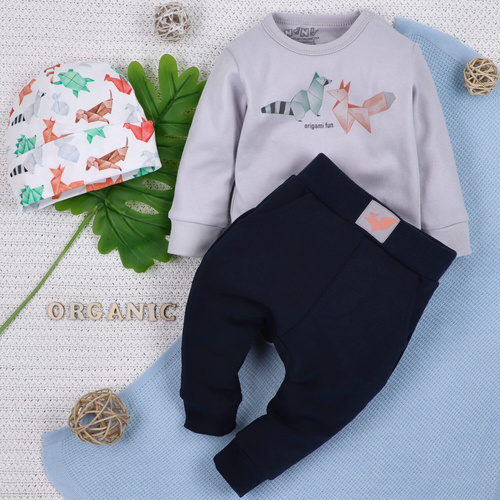 ABN-5398 Fun Origami Czapka z bawełny organicznej Nini druk