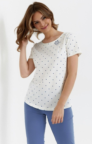 478 Piżama damska  Cana - ecru