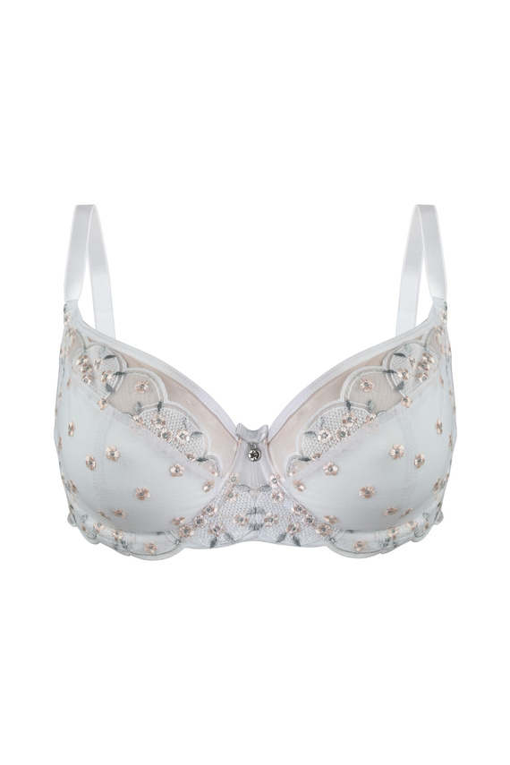 19226 Мек сутиен Retro Milano, бял