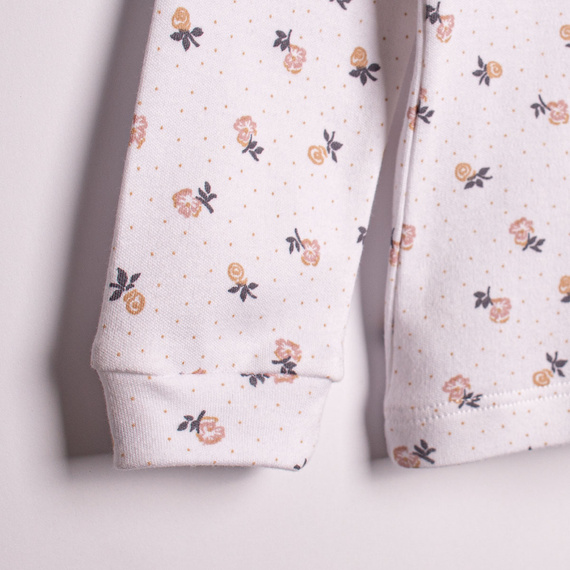 Nicol 220036 детска пижама за момиче 100% памук мека цветя