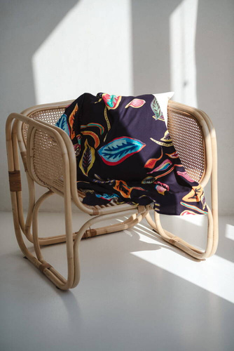 Бамбуков повивал Tropical Navy Milk&Love