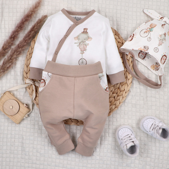 Бебешка шапка Circus Nini – 100% органичен памук