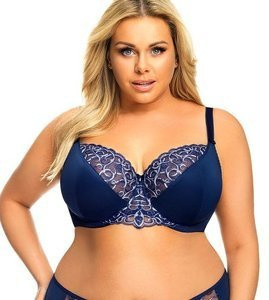 K 560 Monique Gorsenia Soft Bra - Морско синьо