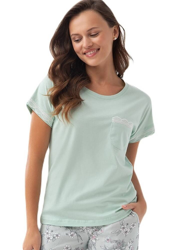 342 Дамска пижама Luna - зелена