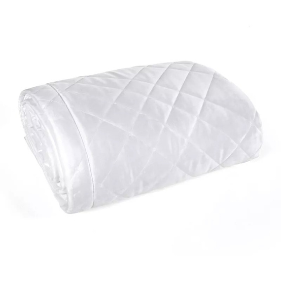 Ria 6 Декоративно кадифено кувертюра европердета бяло