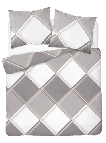 4683 Спално бельо от бежов сатен A Home Satin Detexpol