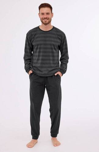 117/280 Свободна 15 Мъжка пижама Cornette, графит