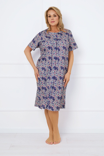 Нощница Bonaria, къс ръкав Италианска мода - принт