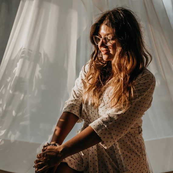 605 Перла Дамски къс тоалет Forex - екрю