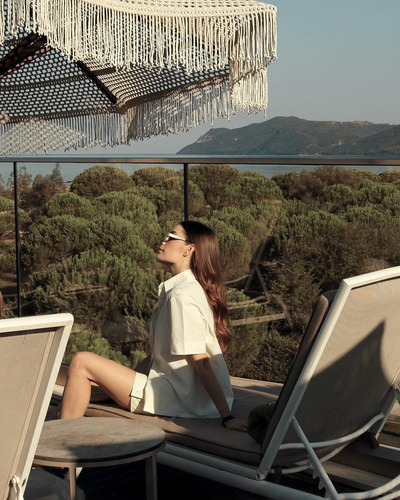 Дамска пижама Sensis Ophelia лимонена – 100% памук, лятна