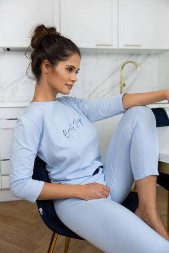 Дамска пижама Beauty Sleep Sensis - синя