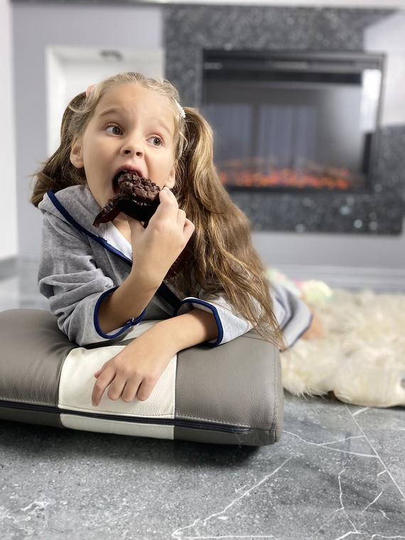 374 / 375 Детски халат Desiree - сив