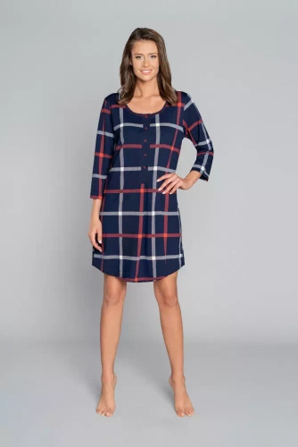 Izera дамска риза за кърмене и хранене с 3/4 ръкав Италианска мода - принт