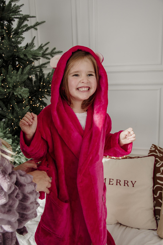 730 Детски халат Serena Forex - малина
